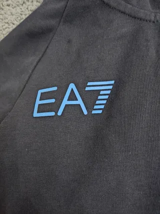 Tuta completa EA7 SSC Napoli nera