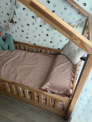 Cama Montessori Casa Madera 90x190