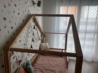Cama Montessori Casa Madera 90x190