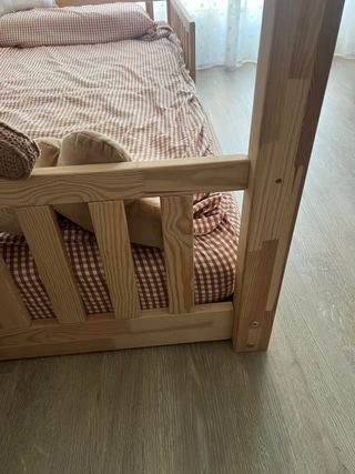 Cama Montessori Casa Madera 90x190