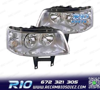 FAROS PARA VOLKSWAGEN VW TRANSPORTER T5 MULTIVAN CARAVELLE 0
