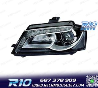 FARO IZQ XENON AUDI A3 08-12 CON LUZ DIURNA