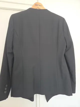 Americana Zara Negra Mujer