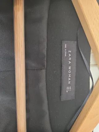 Americana Zara Negra Mujer