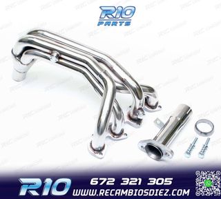 COLECTORES INOX CITROEN SAXO 8V Y PEUGEOT 106 8V FASE 2