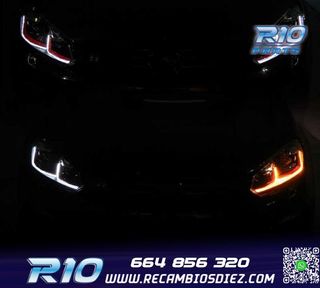 FAROS VOLKSWAGEN VW GOLF 6 08-13 LOOK GTI GOLF 7 DINAMICOS