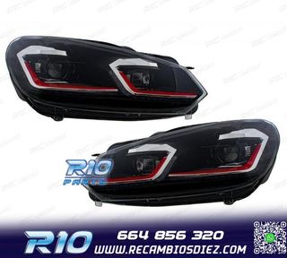 FAROS VOLKSWAGEN VW GOLF 6 08-13 LOOK GTI GOLF 7 DINAMICOS