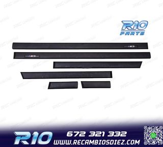 MOLDURAS LATERALES DE PUERTA BMW E36 LOOK M3 COUPÉ CABRIO