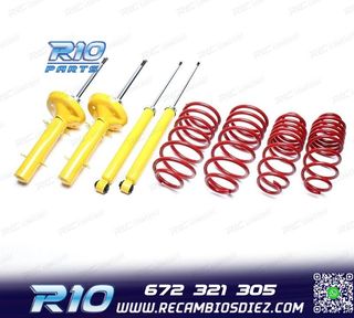 KIT SUSPENSIÓN DEPORTIVA PARA VOLKSWAGEN