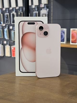 IPHONE 15 128GB ROSA BATE. 100%