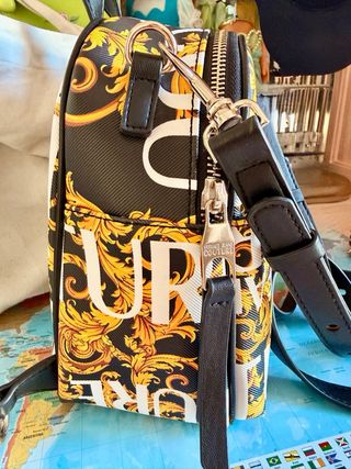 Zaino Versace Jeans Couture Nero e Dorato