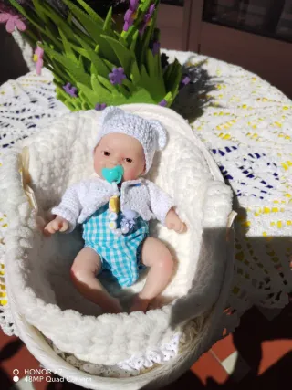 Muñeca Reborn Mini Bebé
