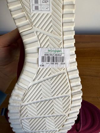 Zapatillas Skechers burdeos