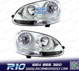 FAROS PARA VOLKSWAGEN VW GOLF V 03-08 JETTA III 05-10