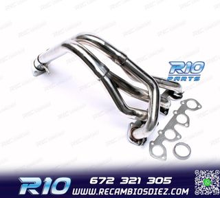 COLECTORES INOX CITROEN SAXO 8V Y PEUGEOT 106 8V FASE 1