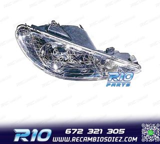 FARO DCH PEUGEOT 206 98-09 H7+H7