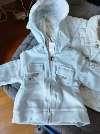 Conjunto ropa bebé azul 0-3 meses