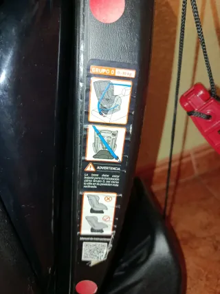 Silla coche seguridad grupo 0/1