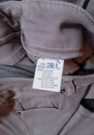 Pantaloni Subdued tortora