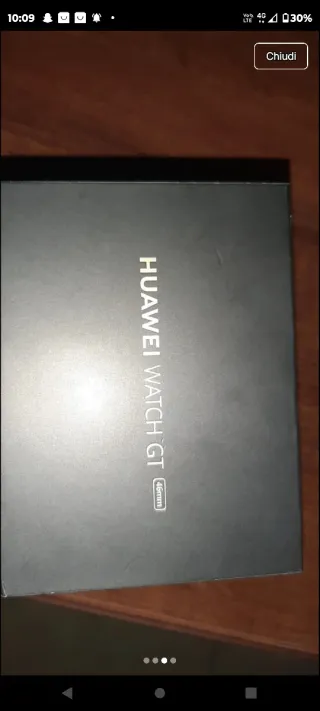 Huawei Watch GT 46mm + 2 cinturini