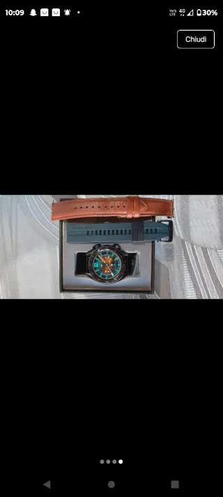 Huawei Watch GT 46mm + 2 cinturini