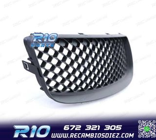 PARRILLA AUDI TT 96-05 LOOK RS NEGRO