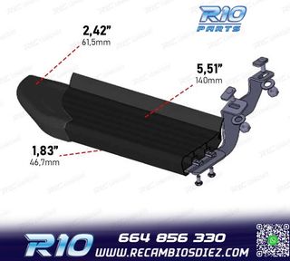 ESTRIBERAS ESTRIBOS NEGRO SRANGE ROVER EVOQUE