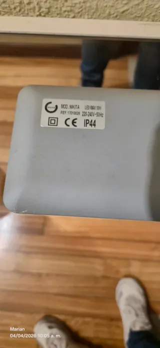 Espejo de baño con luz LED