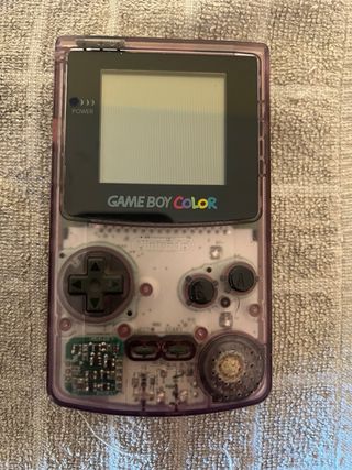 Nintendo Game Boy Color Morado Transparente