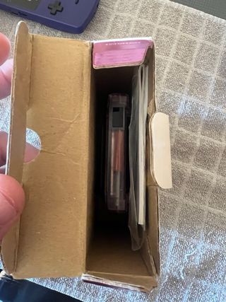 Nintendo Game Boy Color Morado Transparente