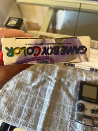 Nintendo Game Boy Color Morado Transparente