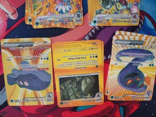 Cartas Pokémon Snorlax y Squawkabilly GX
