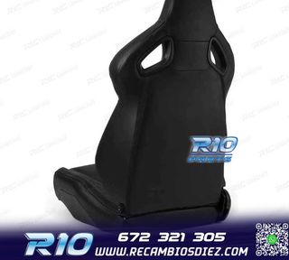 ASIENTO BAQUET UNIVERSAL CUERO NEGRO ESTILO SPORTSTER
