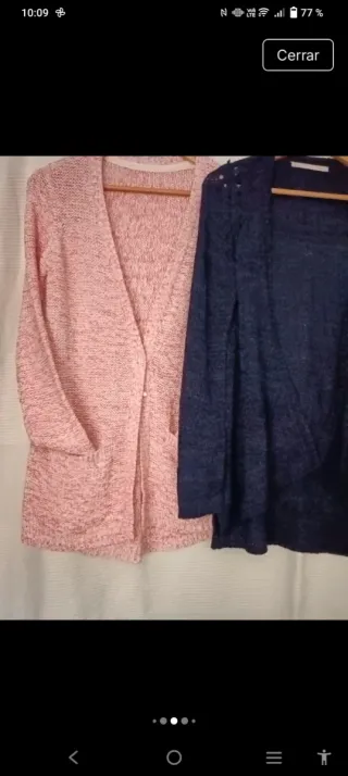 Lote 2 chaquetas Sfera punto perle