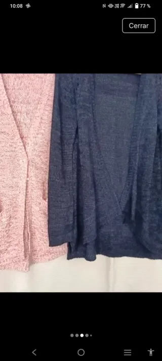 Lote 2 chaquetas Sfera punto perle