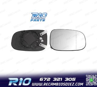 CRISTAL ESPEJO BASE DERECHO VOLVO C30 06-10