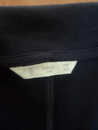 Blazer niño azul Marino. Talla 13-14 164. Mango