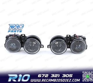 FAROS BMW E30 82-94 FONDO NEGRO