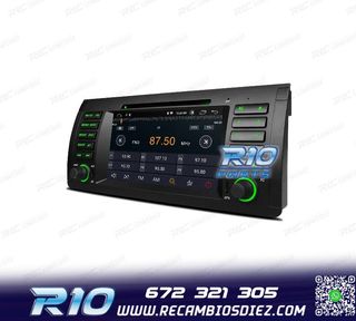 RADIO GPS ANDROID 12 QUAD CORE BMW X5 E53 99-06