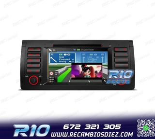 RADIO GPS ANDROID 12 QUAD CORE BMW X5 E53 99-06