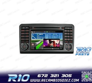 RADIO GPS ANDROID 12 MERCEDES ML W164 GL X164 05-12