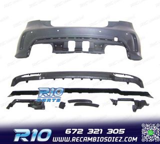 PARAGOLPES TRASERO MERCEDES CLASE A W176 12-18 LOOK AMG A45