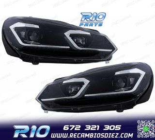 FAROS VOLKSWAGEN VW GOLF 6 08-13 LOOK SILVER GOLF 7 DINAMICO