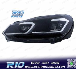 FAROS VOLKSWAGEN VW GOLF 6 08-13 LOOK SILVER GOLF 7 DINAMICO