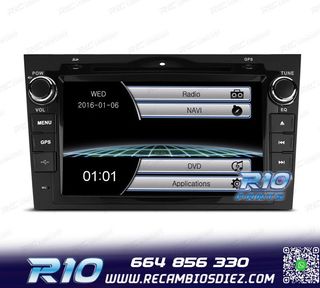 RADIO NAVEGADOR 7" PARA HONDA CRV 07-11 USB GPS TACTIL HD