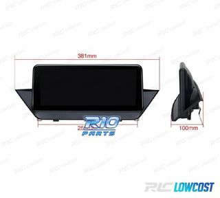 RADIO GPS ANDROID 14 BMW X1 E84 09-15 SIN PANTALLA DE SERIE
