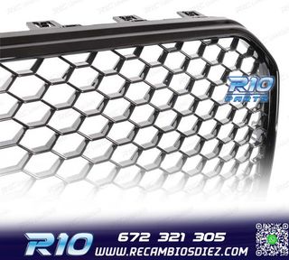 PARRILLA AUDI A5 12-16 LOOK RS5 NEGRO BRILLO