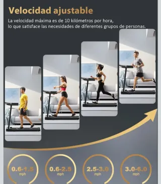 Cinta de correr plegable