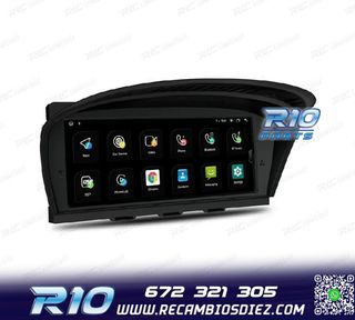 RADIO GPS ANDROID 14 BMW SERIE 3 E90 E91 E92 E93 SERIE 5 E60