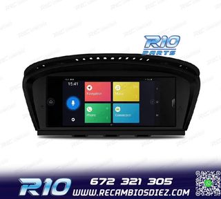 RADIO GPS ANDROID 14 BMW SERIE 3 E90 E91 E92 E93 SERIE 5 E60